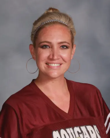 Ms. Hunt leads our medical careers program at GHHS, and she also is the coach for our cheerleading teams.